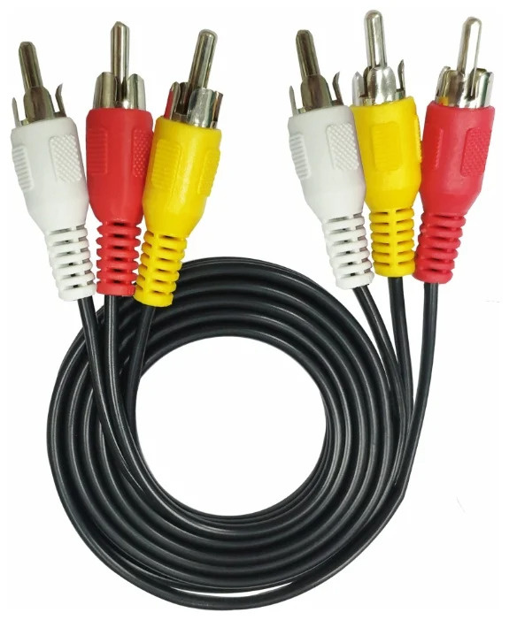 AV 3 RCA - 3 RCA 1.2м тюльпаны