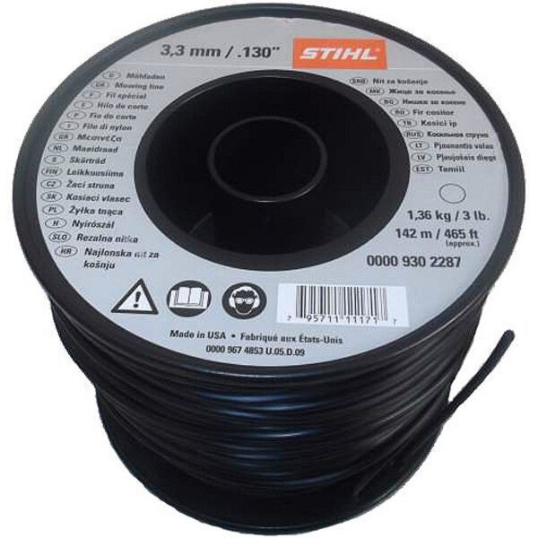 Stihl Косильна струна кругла 3,3мм 573м ціна за 1М