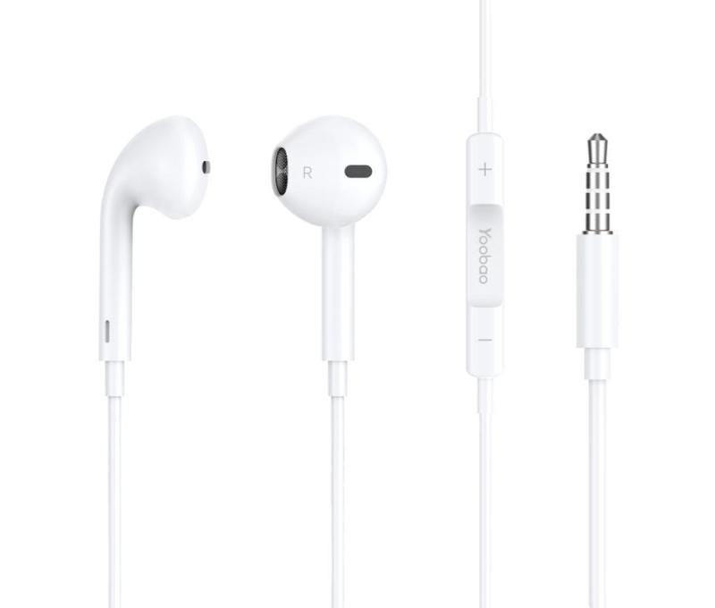 Yoobao YBL4 Wire Earphone White