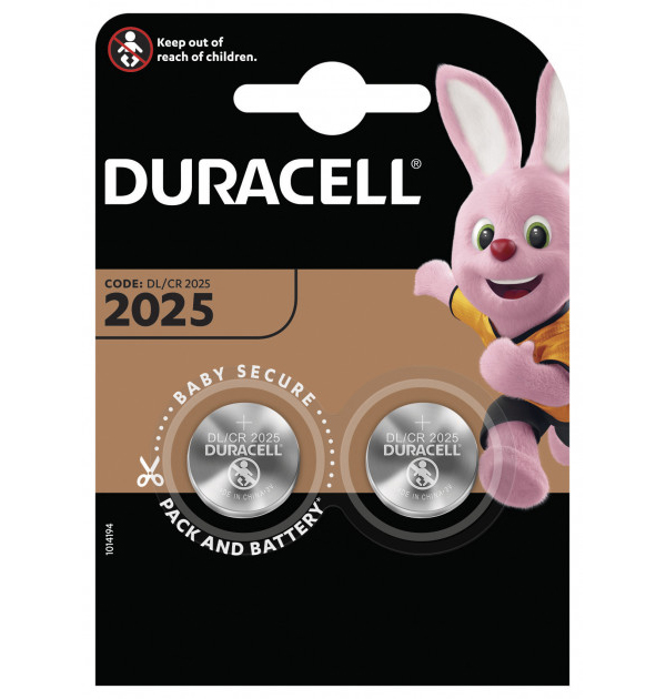 DURACELL DL2025 DSN 2 шт.