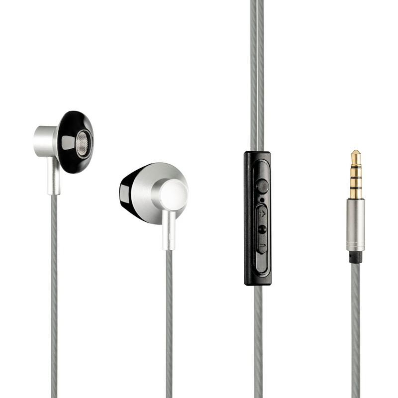 HF Gelius Pro GP-HF350 Vibe White with mic + button call answering + volume control