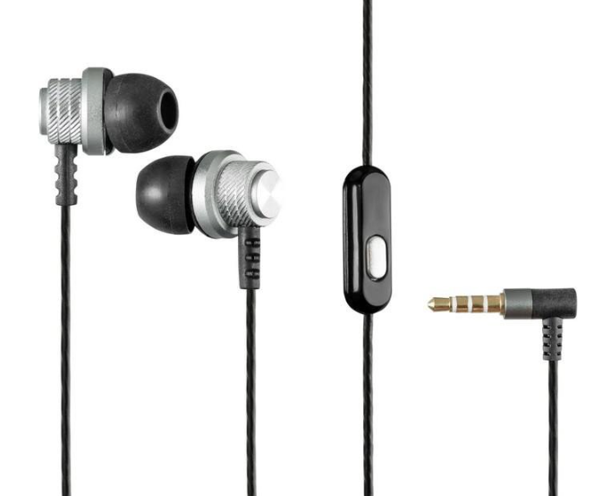 HF Gelius Pro GP-HF230 Alto Grey with mic + button call answering