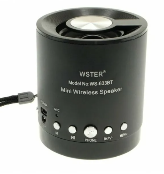Bluetooth Колонка WS-633BT Silver