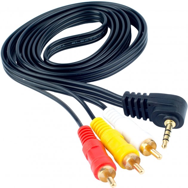 Кабель 3,5-3RCA 1.5m