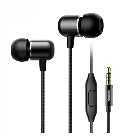Yoobao YBL1 Wire Earphone Gun Metal