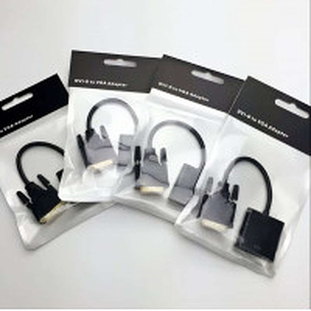 Адаптер DVI (M) - VGA (M)  0.18m  Black БУ