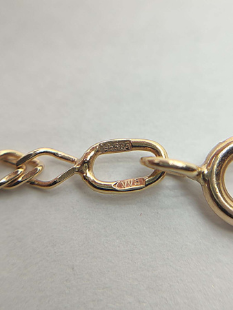 2809072025.11 Цепочка 585 7,70/7,69    Б/У БУ