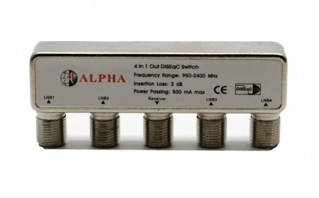 Alpha DiSEqC 4/1