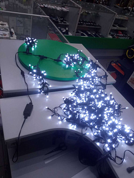 Гирлянда-занавеска 625 LED