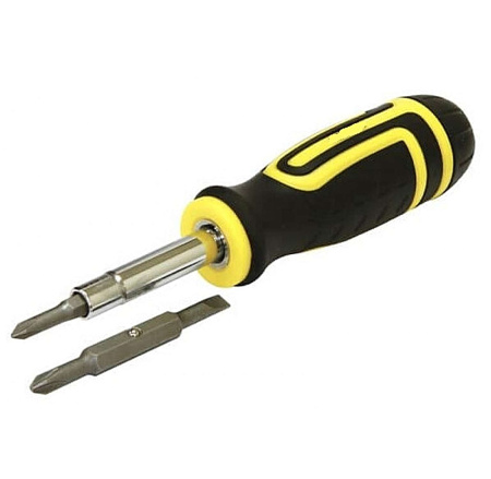 Отвертка под биту с удлиннителем БУ