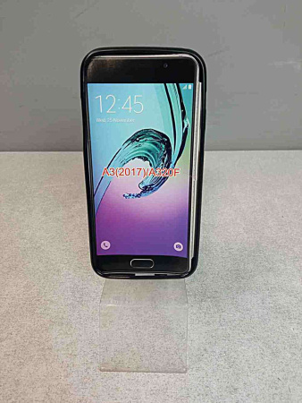 Original Silicon Case Samsung A320 (A3-2017) Black