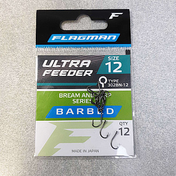 Крючки Flagman Ultra Feeder Bream And Carp Series 2 №12