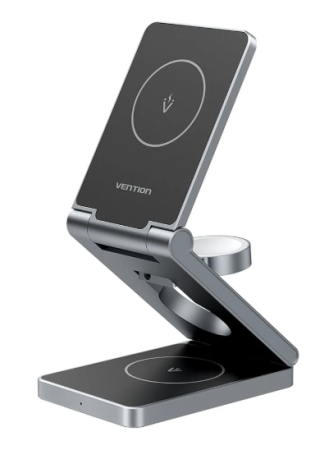 Vention 3‑in‑1 15W Wireless Charger