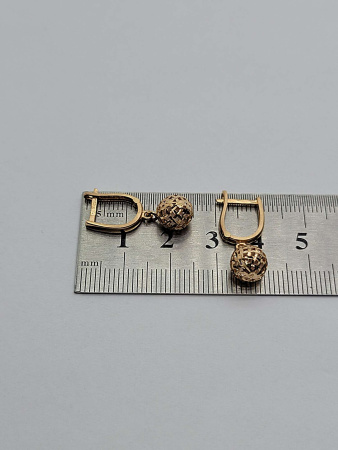 2829052026.4 Сережки 585 3,16/3,16    Б/У БУ
