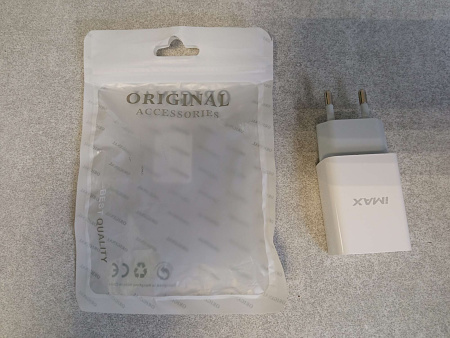 СЗУ iMax IM-33 1 USB 2A White