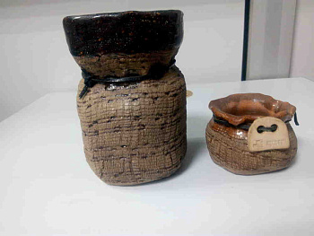 Сувенирный набор "Глиняные мешочки"