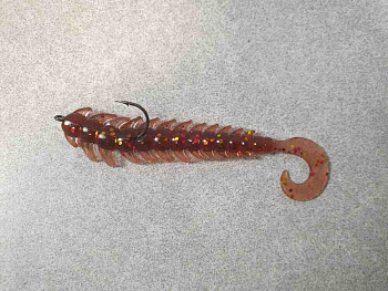 Виброхвост 100 мм