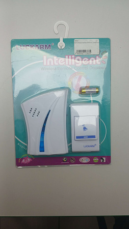 Беспроводной дверной звонок Luckarm на батарейках (D9688), blue | AG420024 БУ