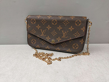 Louis Vuitton Pochette Felicie Monogram (копия)