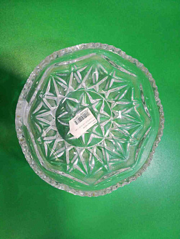 Салатница хрустальная