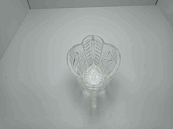 Конфетница овальная хрустальная (10-15 см)