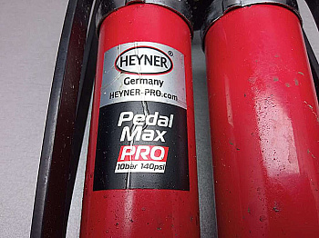 Насос ножной Heyner 2 цилиндра усиленный 225000