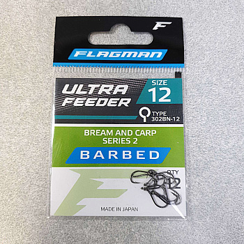 Крючки Flagman Ultra Feeder Bream And Carp Series 2 №12