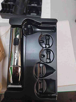 Тример для стрижки волосся акумуляторна з насадками арт.105448