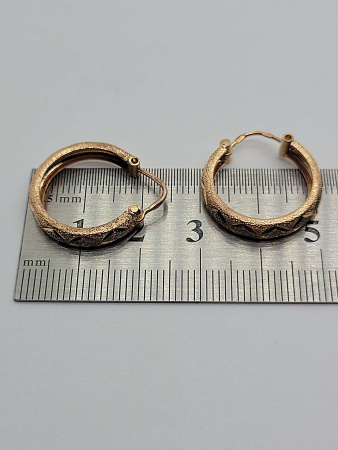 2803112025.21 Сережки 585 3,18/3,18    Б/У БУ