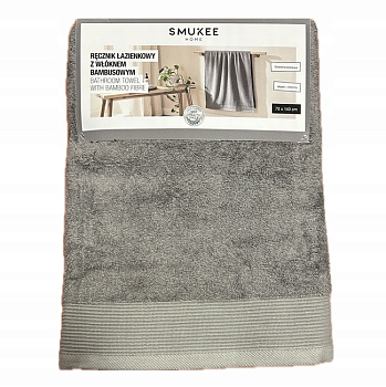 SMUKEE-Recznik-lazienkowy-z-wloknem-bambusowym-70-x-140-cm-szary-493