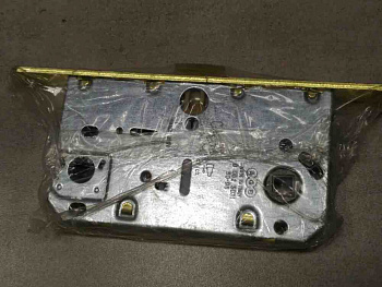 Межкомнатный механизм Safita CX410B-S 96*50 PB  полированное золото