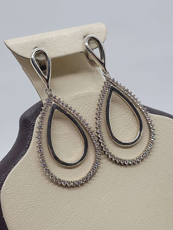 2818042024.29 Сережки 925 11,18/10,50     Б/У БУ