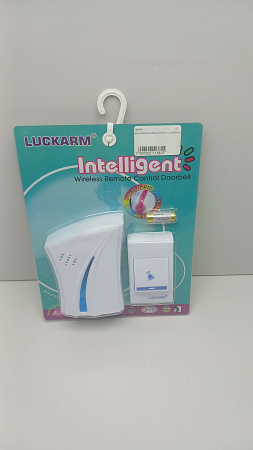 Беспроводной дверной звонок Luckarm на батарейках (D9688), blue | AG420024 БУ