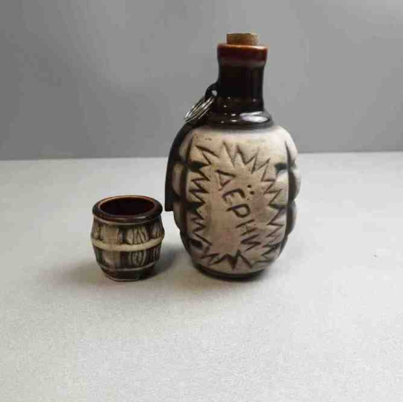 Штоф "Лимонка" с 1-й рюмкой БУ