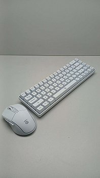 Комплект бездротовий клавіатура та миша + килимок Snpurdiri KW68 (KW682420)