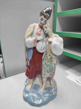 Фарфоровая статуэтка "Майская ночь" Полонне ЗХК