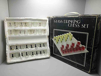 Glass Chess Drinking Game