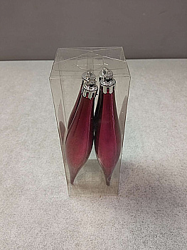 Елочные игрушки набор сосульки