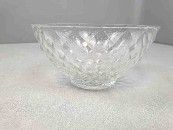 Салатник круглый хрустальный 10-15 см