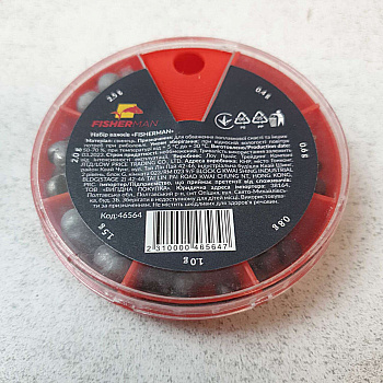 Набор грузил FisherMan 60г (7 видов)