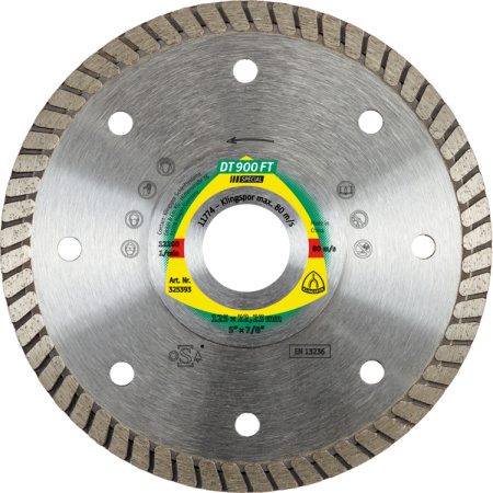 Klingspor DT900FT 125х1.4х22.23 mm БУ