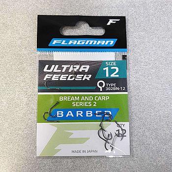 Крючки Flagman Ultra Feeder Bream And Carp Series 2 №12