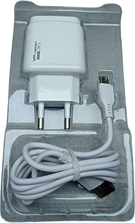 СЗУ Veron VR-C12M set (Micro) 2 USB 2.4A White