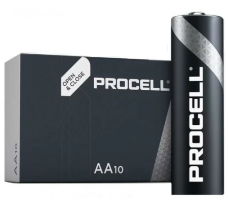 Duracell Procell AA (LR6) Box 10 шт 1.5В