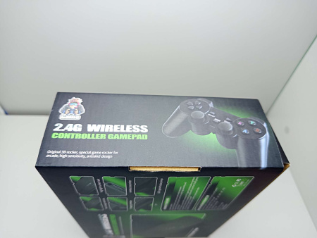 Игровая приставка M8 64G, 4К, + 2 беспроводных джойстика