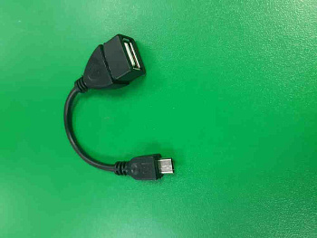 OTG MicroUSB Short Black