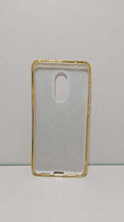 Remax Glitter Silicon Case Xiaomi Redmi 5 Gold