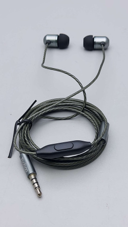 Yoobao YBL1 Wire Earphone Gun Metal