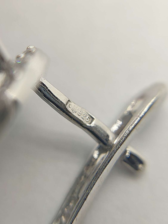 2821042026.15 Сережки 925 5,30/3,00    Б/У БУ