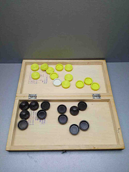 Шашки деревянные СССР